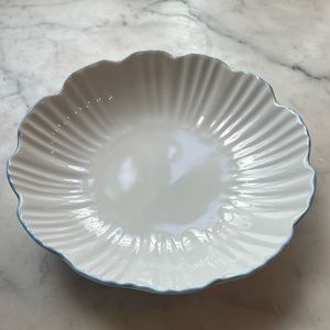 Amanda Lindroth Ruffle Edge Everything Bowl, blue x8